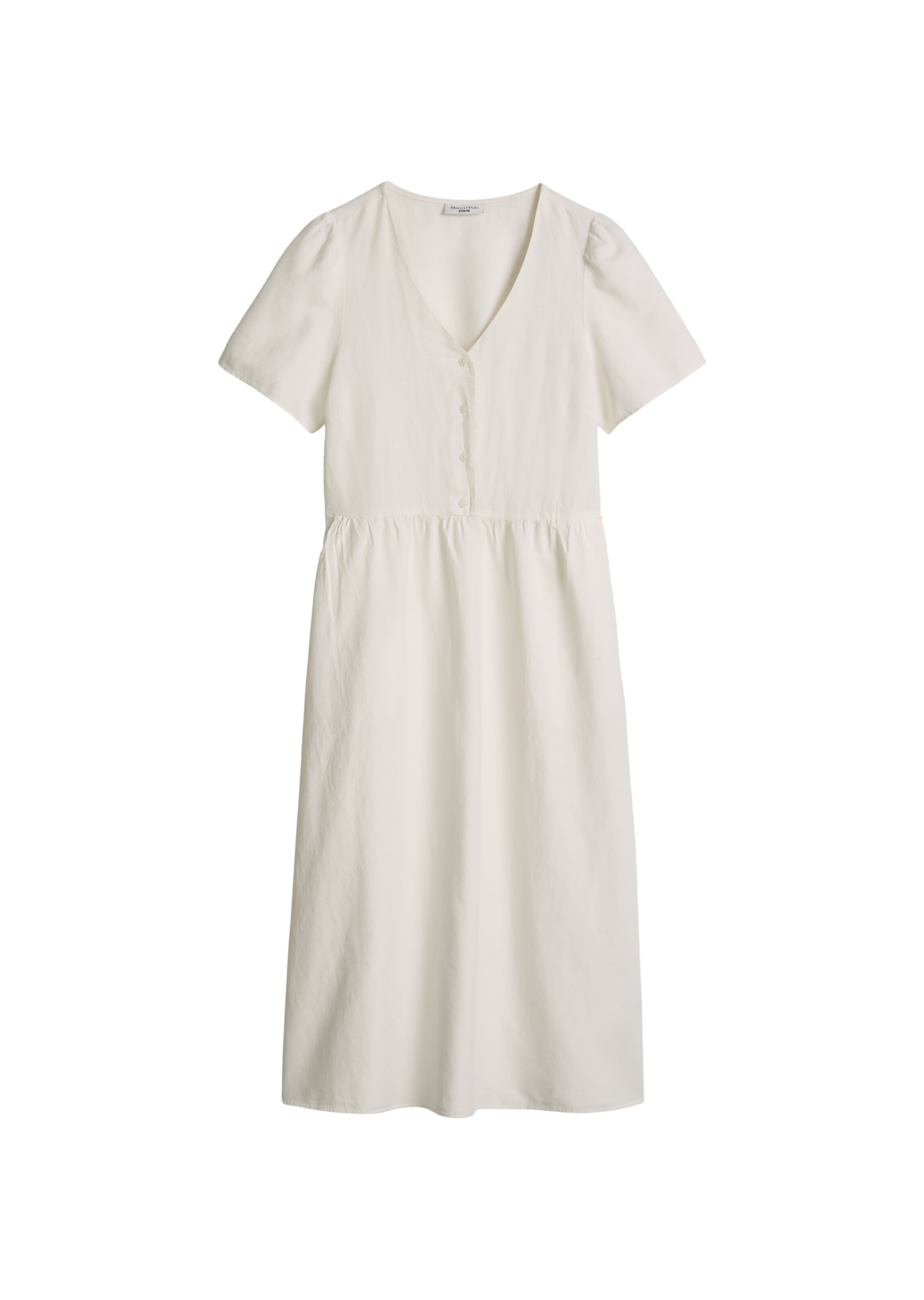 Marc O'Polo DENIM Jurk in Wit: voorkant