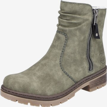 Bottines 'Morelia' Rieker en vert : devant