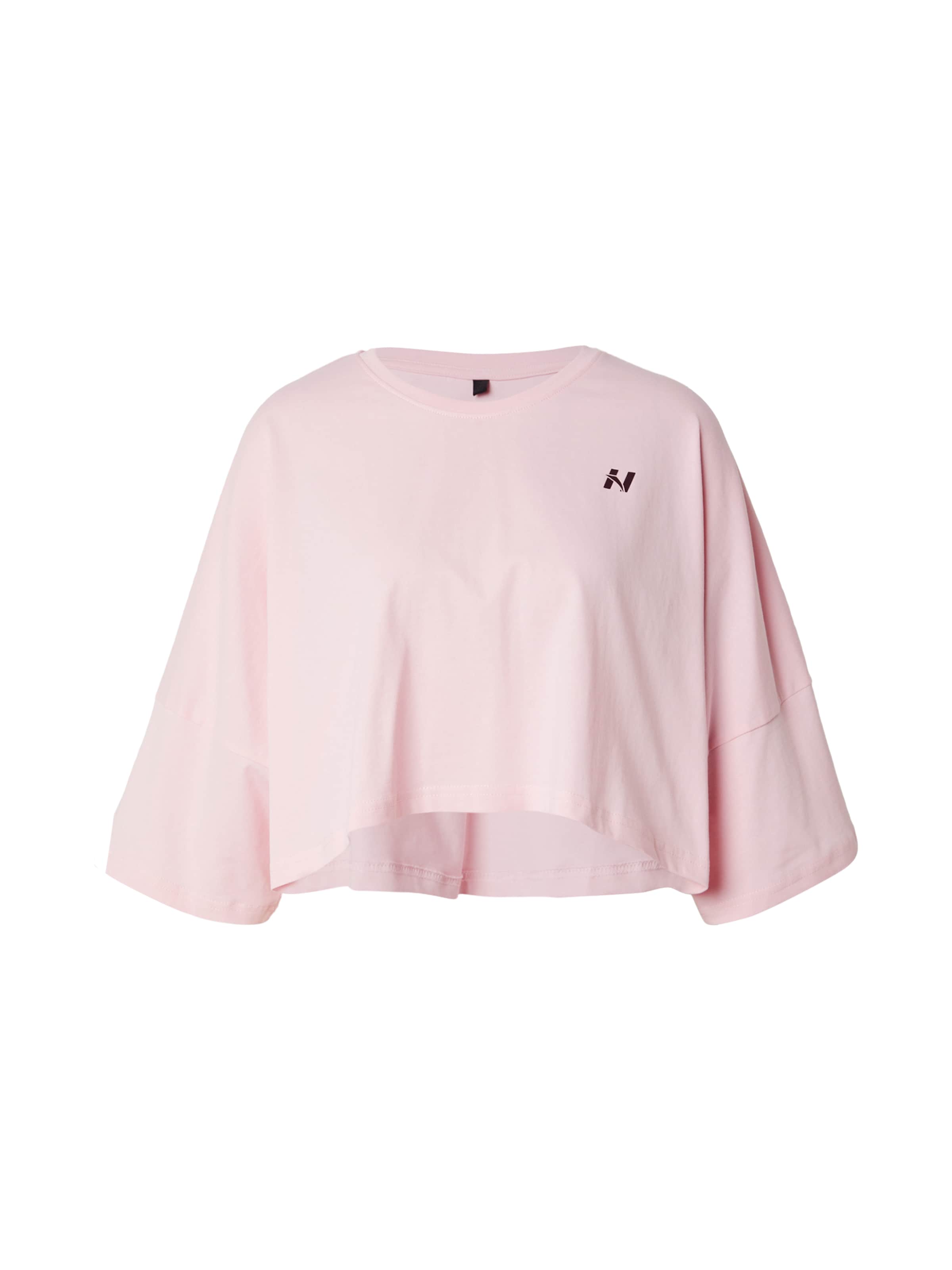 NEBBIA - Camisa funcionais 'JUST FLOW' em rosa: frente