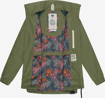 Ragwear Weatherproof jacket 'Tacy' in Green