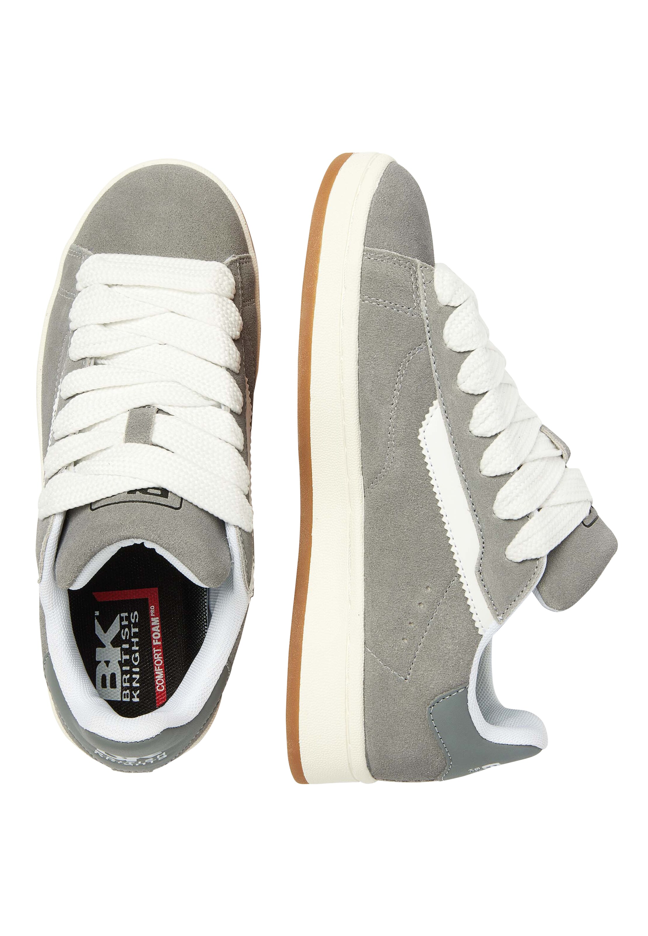 BRITISH KNIGHTS Sneakers 'Ezo' in Grey