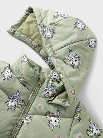 NAME IT Winter jacket 'May' in Green