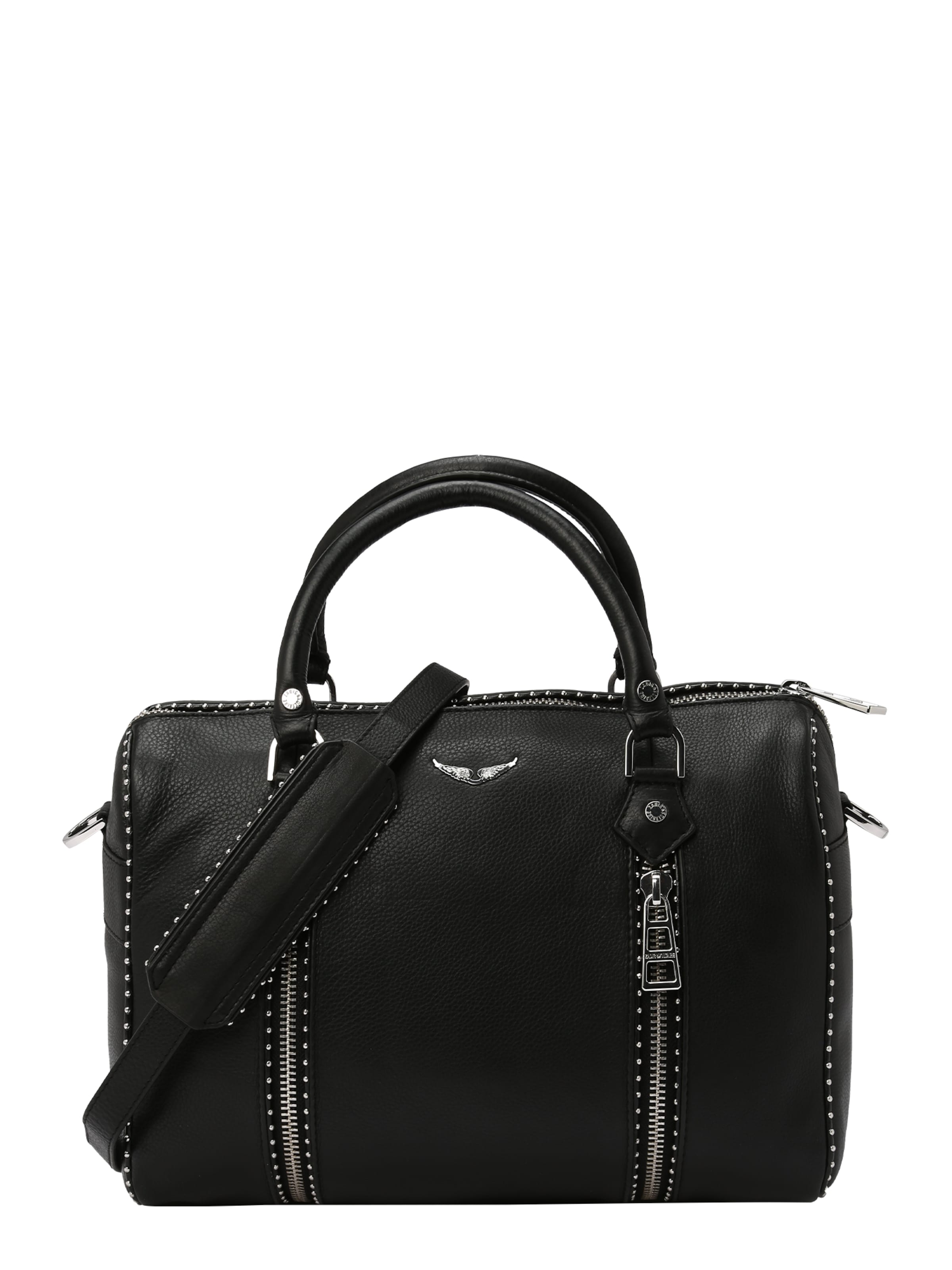 Zadig & Voltaire Handbag in Black: front