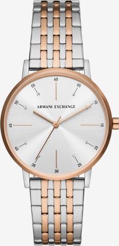 ARMANI EXCHANGE Analoguhr in Gold: predná strana