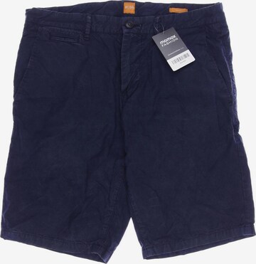BOSS Shorts in 31-32 in Blue: front