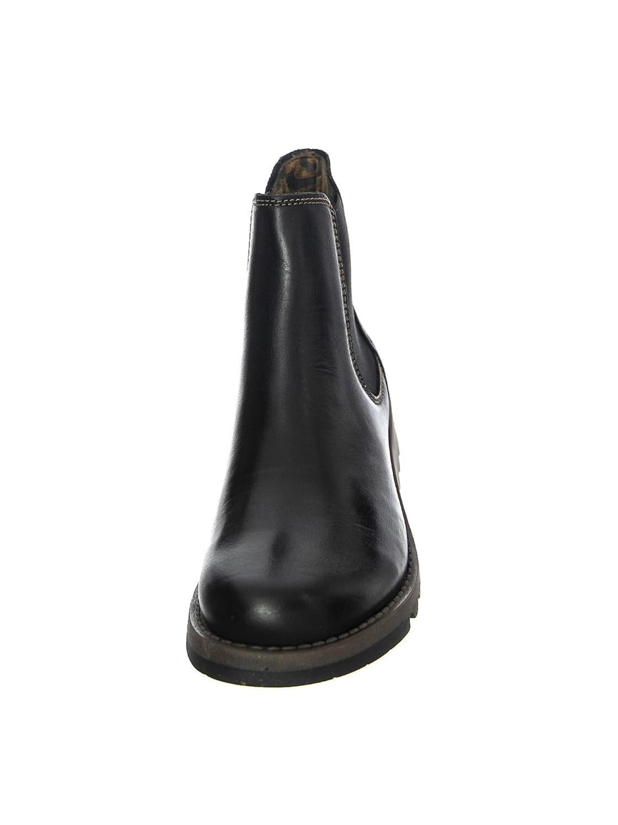 Boots chelsea 'Womens Salv Rug Black Ankle Boots' di FLY LONDON in nero
