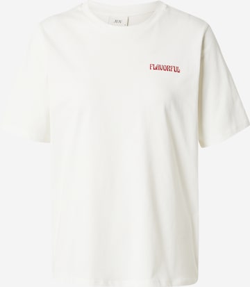 JDY Футболка 'JDYTINNE' в Белый: спереди