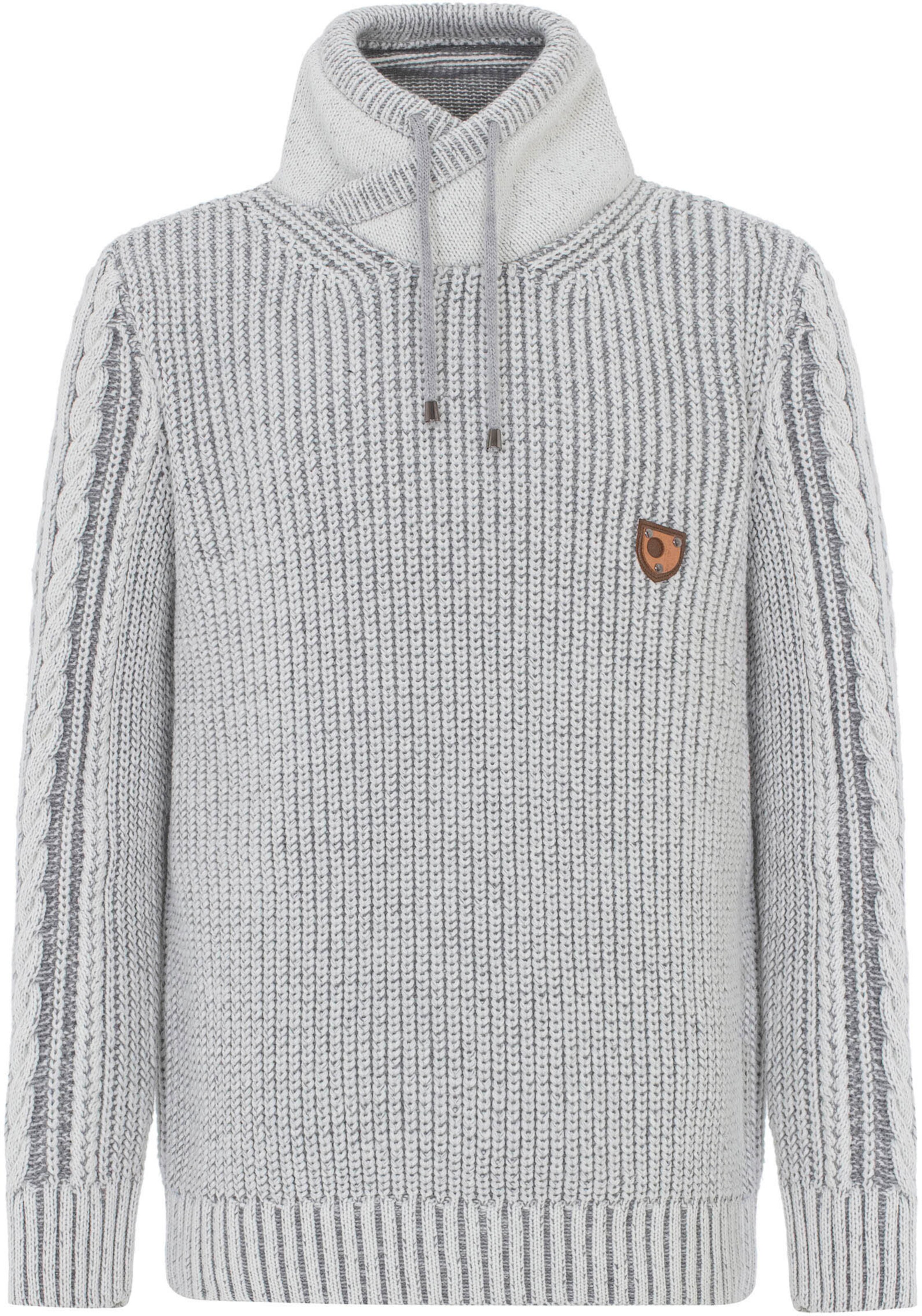 CIPO & BAXX Sweater in Grey: front