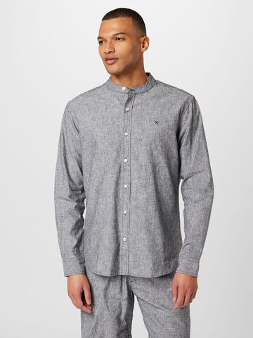 Clean Cut Copenhagen Regular fit Button Up Shirt 'Andreas' in Blue: front