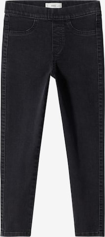 MANGO KIDS Skinny Jeans in Black: front