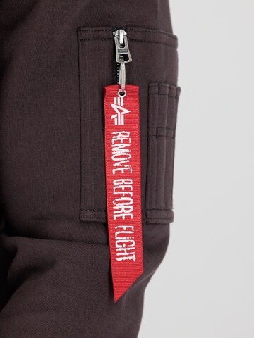 ALPHA INDUSTRIES Tréning póló - barna