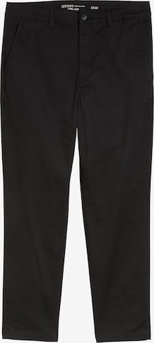 Pantalon chino TOM TAILOR DENIM en noir : devant