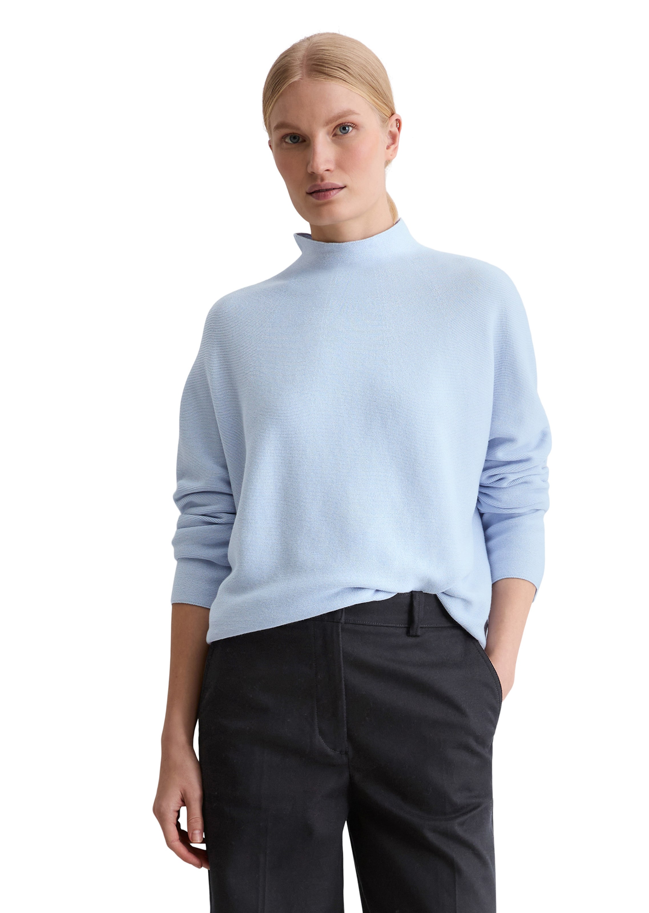 Pull-over Marc O'Polo en bleu : devant