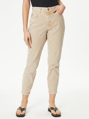 River Island Tapered Jeans 'CHAPEL' in Brown: front