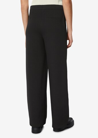 Wide Leg Pantalon Marc O'Polo en noir