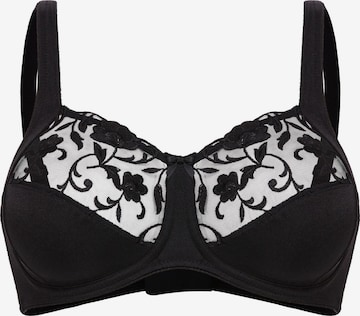 FELINA Minimiser Bra 'Moments' in Black: front