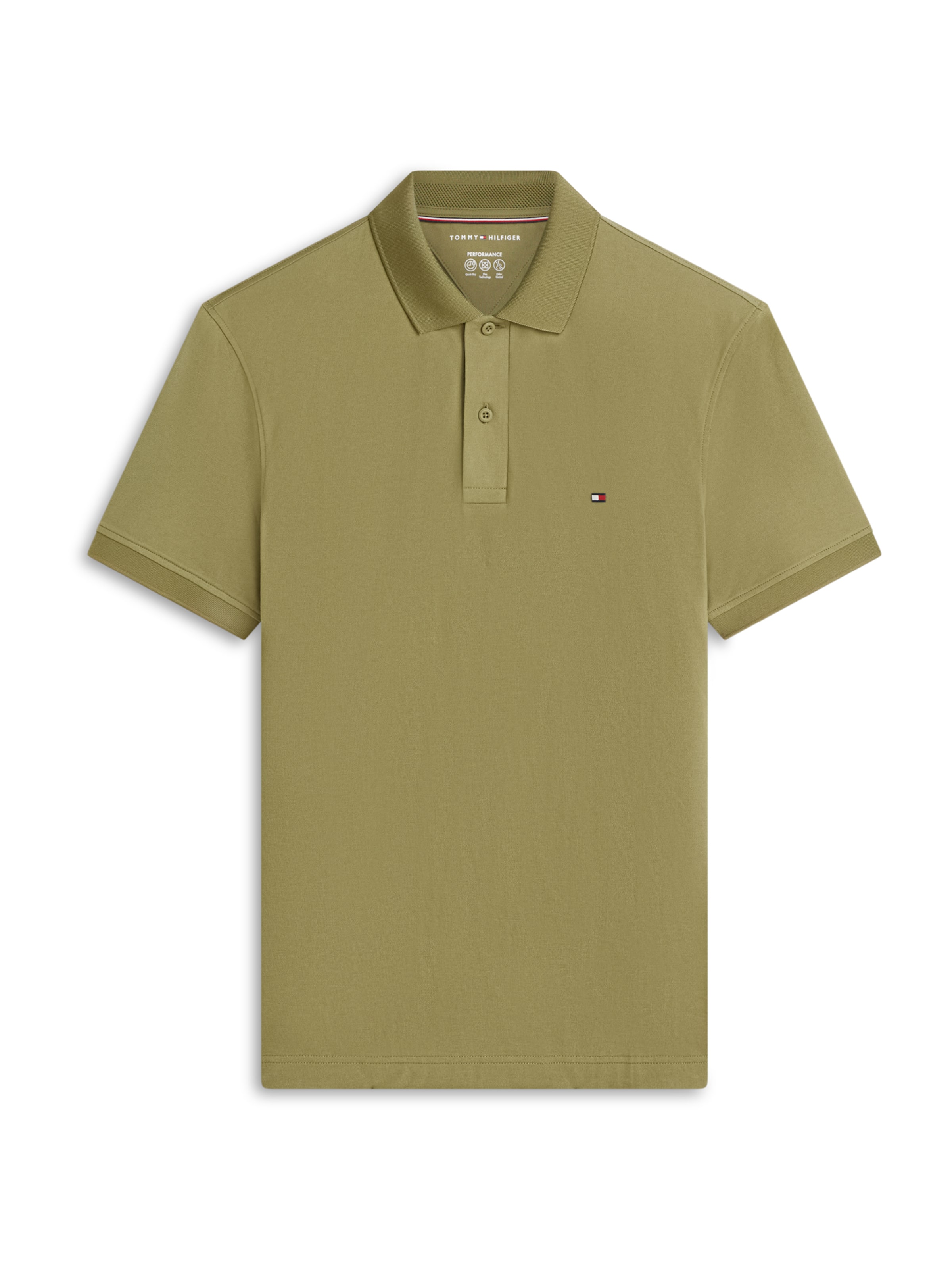 Maglietta di TOMMY HILFIGER in verde: frontale