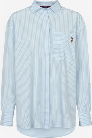 U.S. POLO ASSN. Shirts ' UWLiliena ' i blå: forside