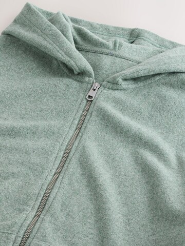 Next Флисовая куртка в Зеленый