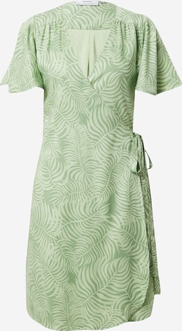 DEDICATED. Dress 'Kungshamn' in Green: front