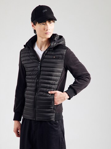 Superdry Демисезонная куртка 'Storm' в Черный: спереди