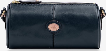 The Bridge Handbag in Blue: front