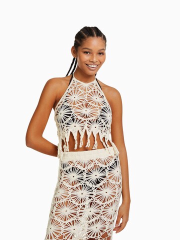 Bershka Top in Beige: Vorderseite