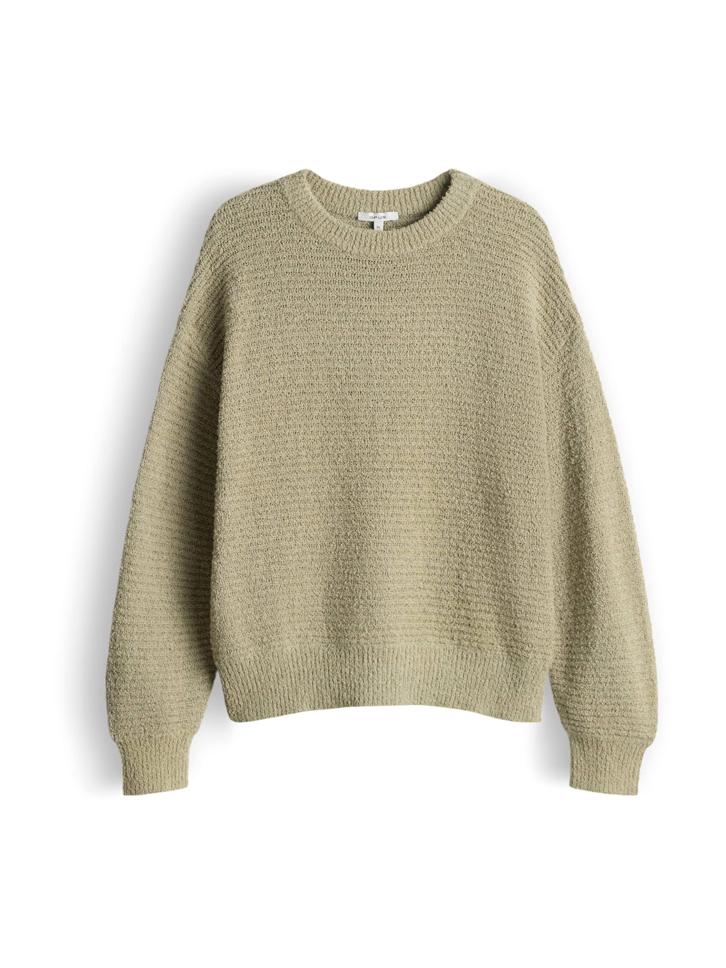Pulover 'Piperi' de la OPUS pe verde: față