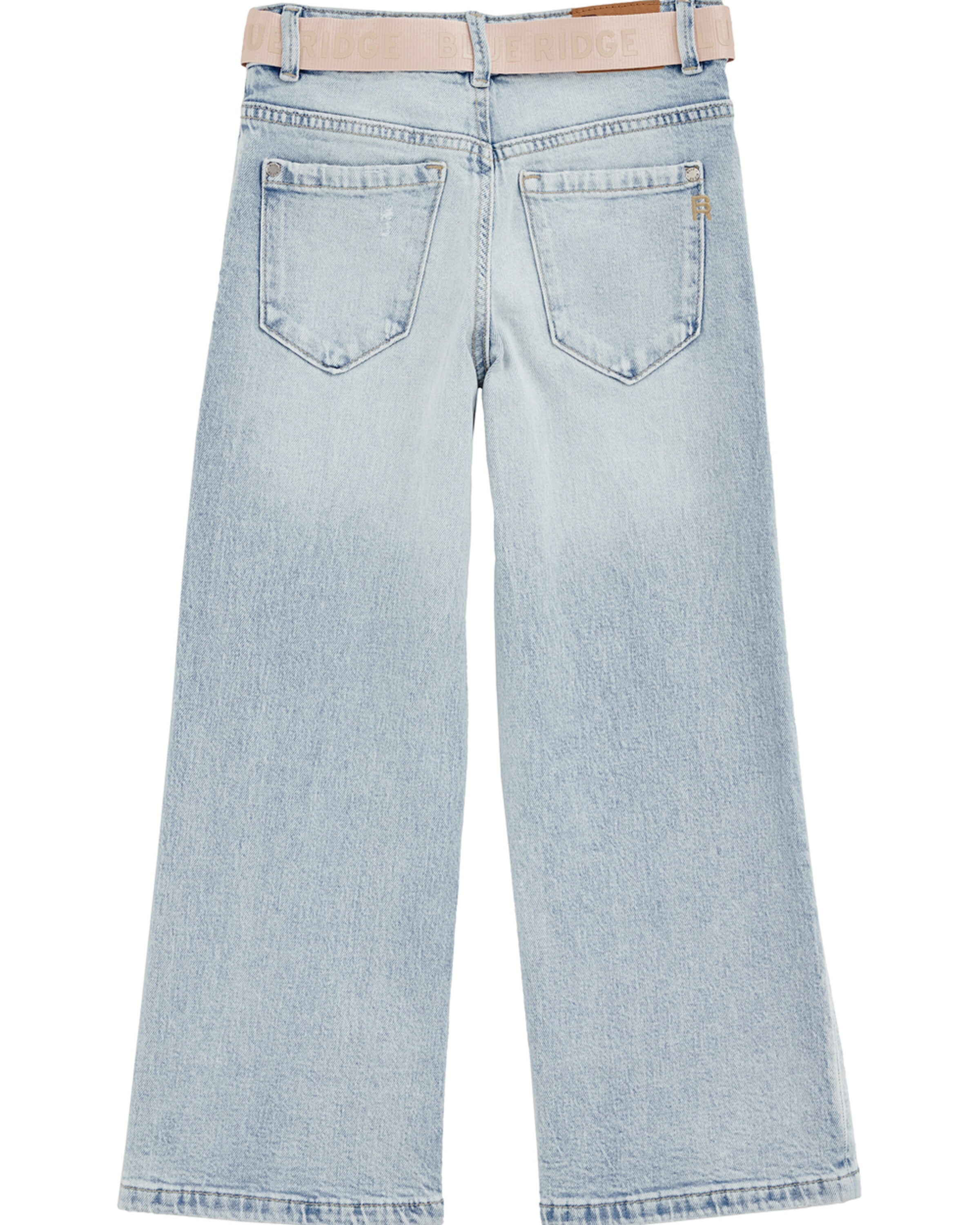 WE Fashion - Perna larga Calças de ganga em azul