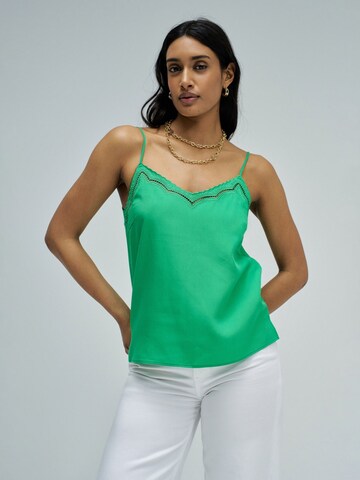 Salsa Jeans Top in Groen: voorkant