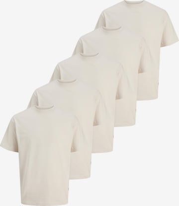 JACK & JONES Shirt 'Organic Relaxed' in White: front
