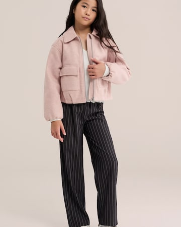 WE Fashion Tussenjas in Roze