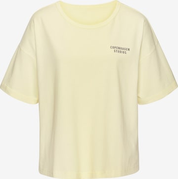 Copenhagen Studios Pyjamapaita värissä keltainen: etupuoli