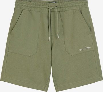 Regular Pantalon Marc O'Polo en vert : devant