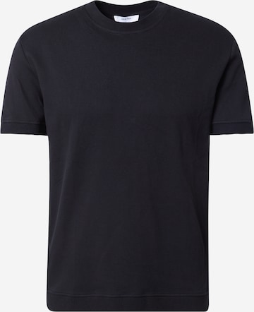DAN FOX APPAREL Koszulka 'Christos' w kolorze czarny: przód