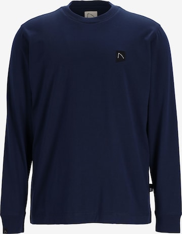 CHASIN' Shirt 'Ely' in Blauw: voorkant