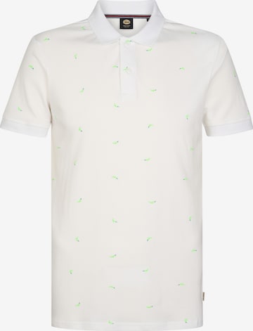 T-Shirt Petrol Industries en blanc : devant
