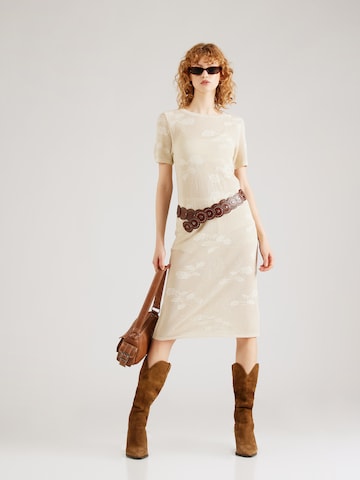 Soft Rebels Knit dress 'Nell' in Beige