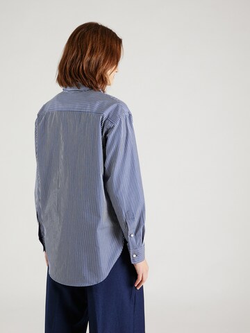 Lauren Ralph Lauren Bluse in Blau