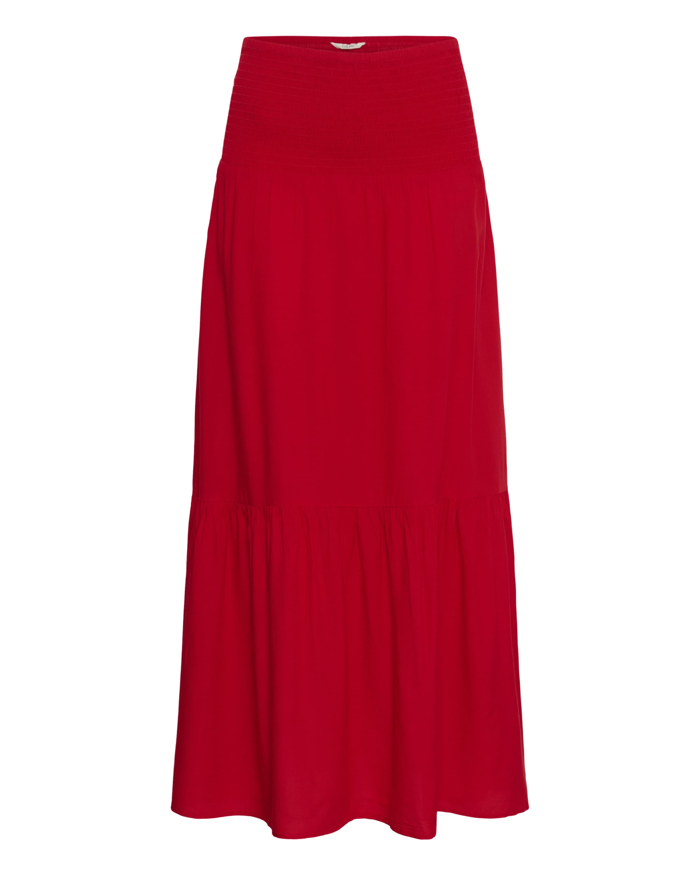 Cream Skirt 'CRTiah' in Red: front