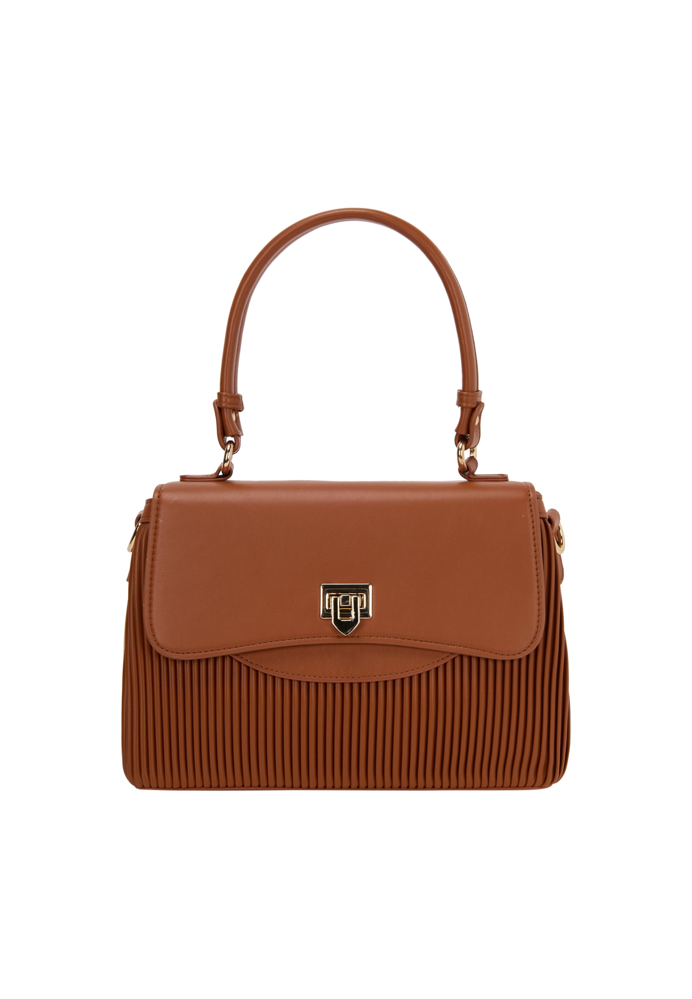 faina Handtas in Bruin: voorkant