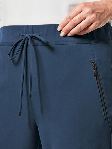 Goldner Slimfit Broek 'MARTHA' in Blauw