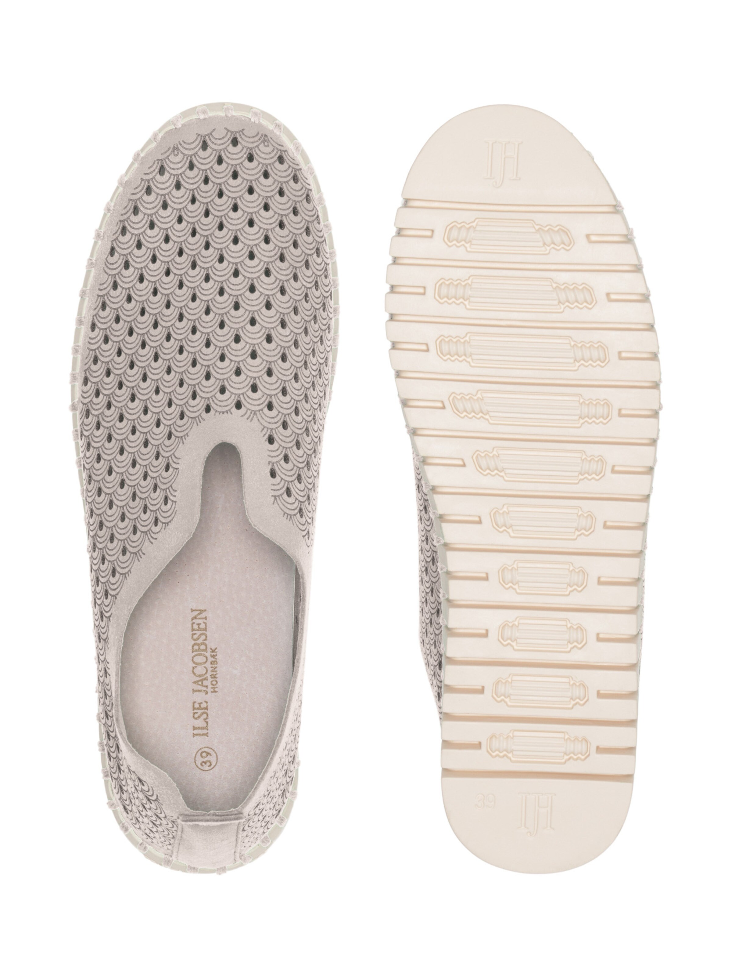 Slip on 'Tulip' ILSE JACOBSEN en gris