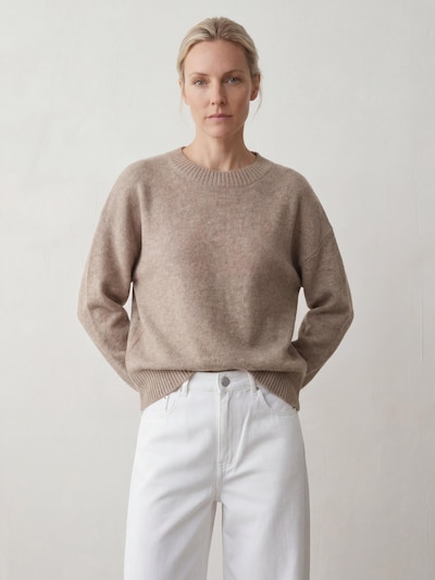XS dydžio Megzta palaidinė be rankovių 'The Kylie Knit Pullover' iš ARMIE, spalva – smėlio spalva, Prekių apžvalga