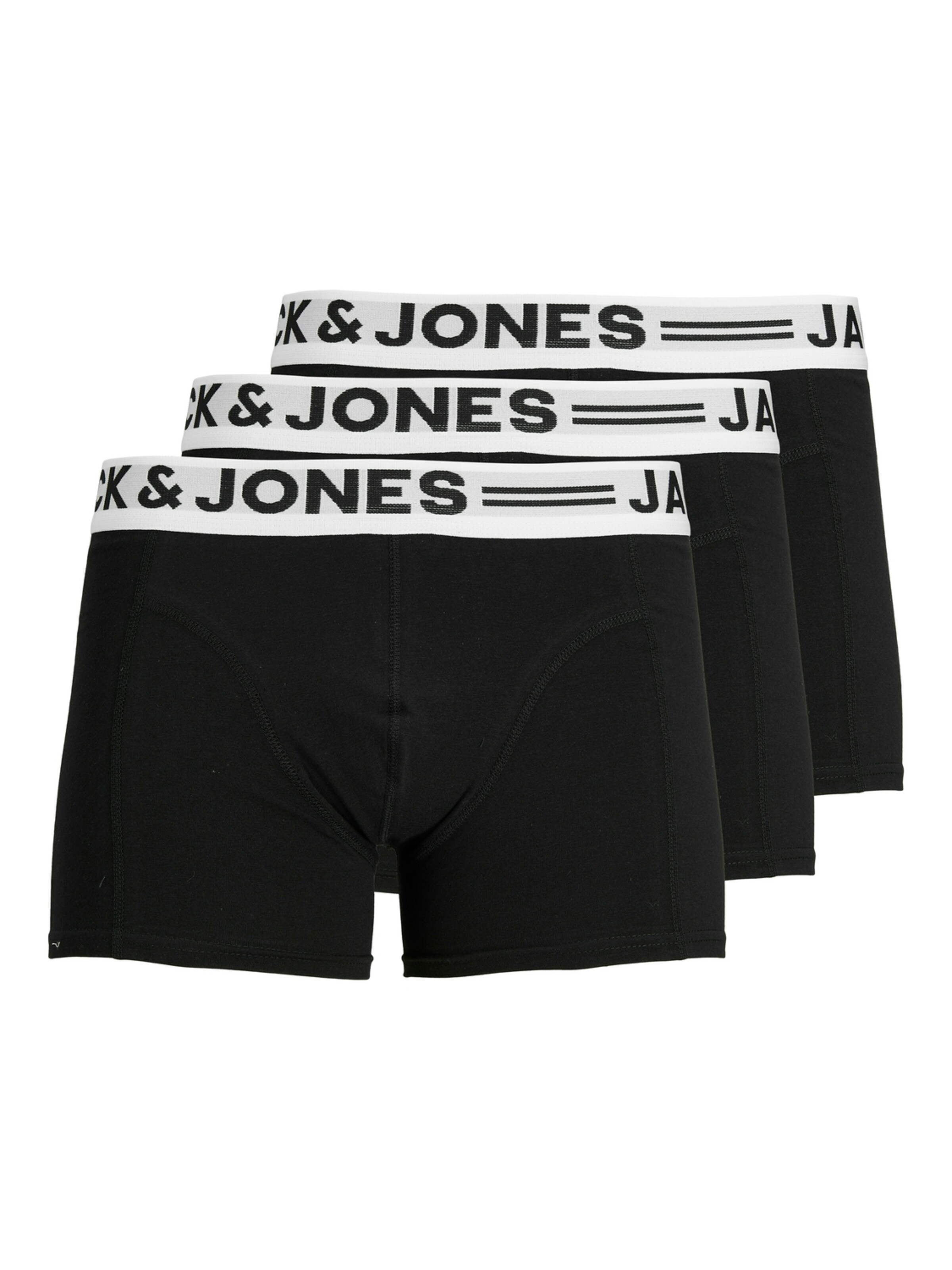 Jacks & Jones Boxer shorts 'Sense' in Black: front
