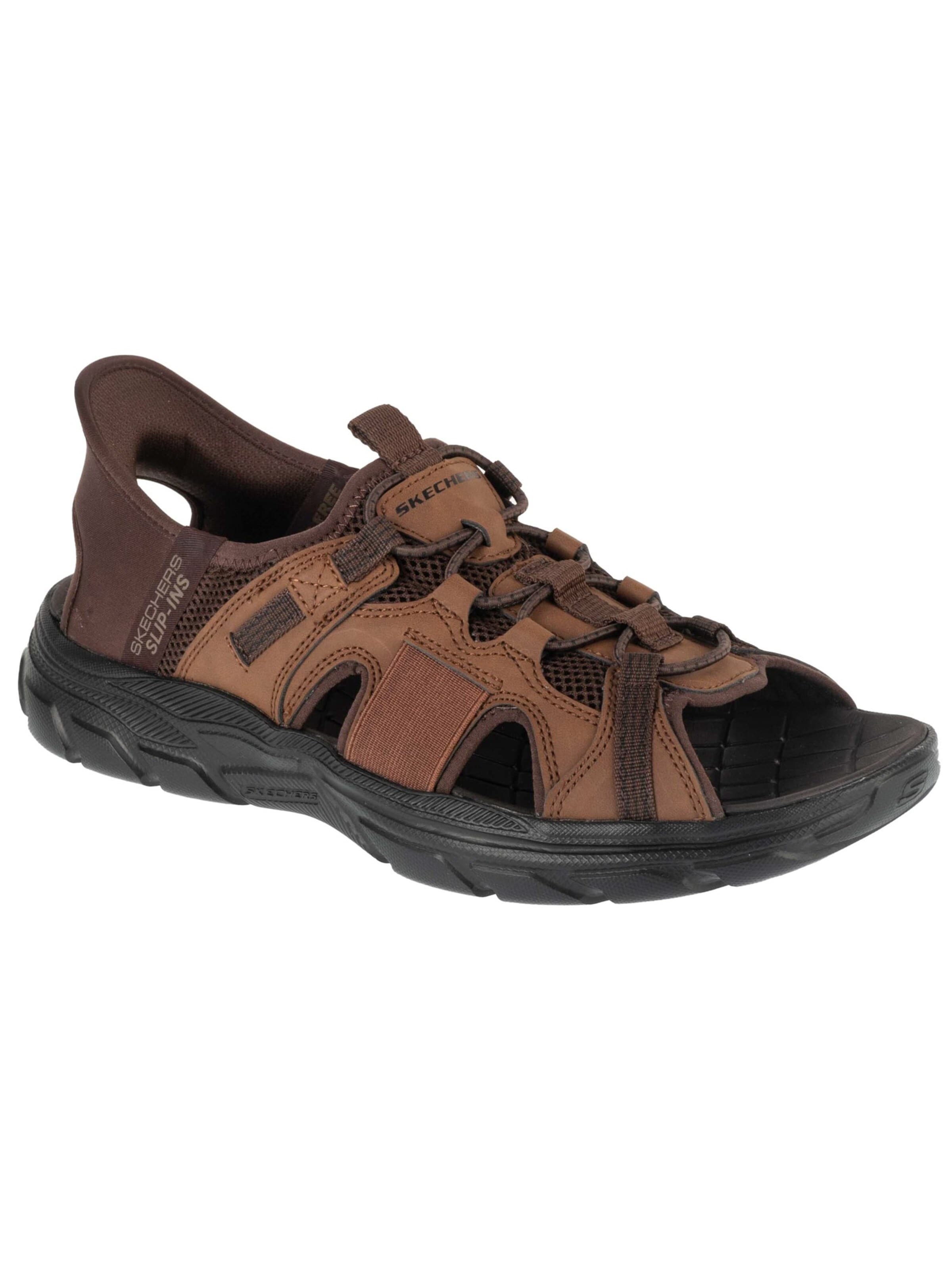 SKECHERS Wandelsandalen 'Slip-Ins: Revolted SS - Merrick' in Bruin: voorkant