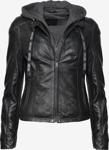 MUSTANG Übergangsjacke in Schwarz: Vorderseite