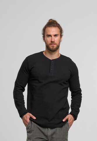 T-Shirt 'Erikos' INDICODE JEANS en noir : devant