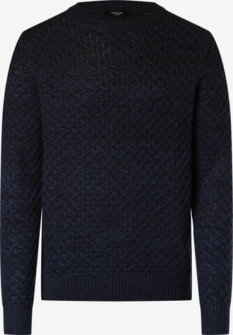 JACK & JONES Trui 'Steen' in Blauw: voorkant