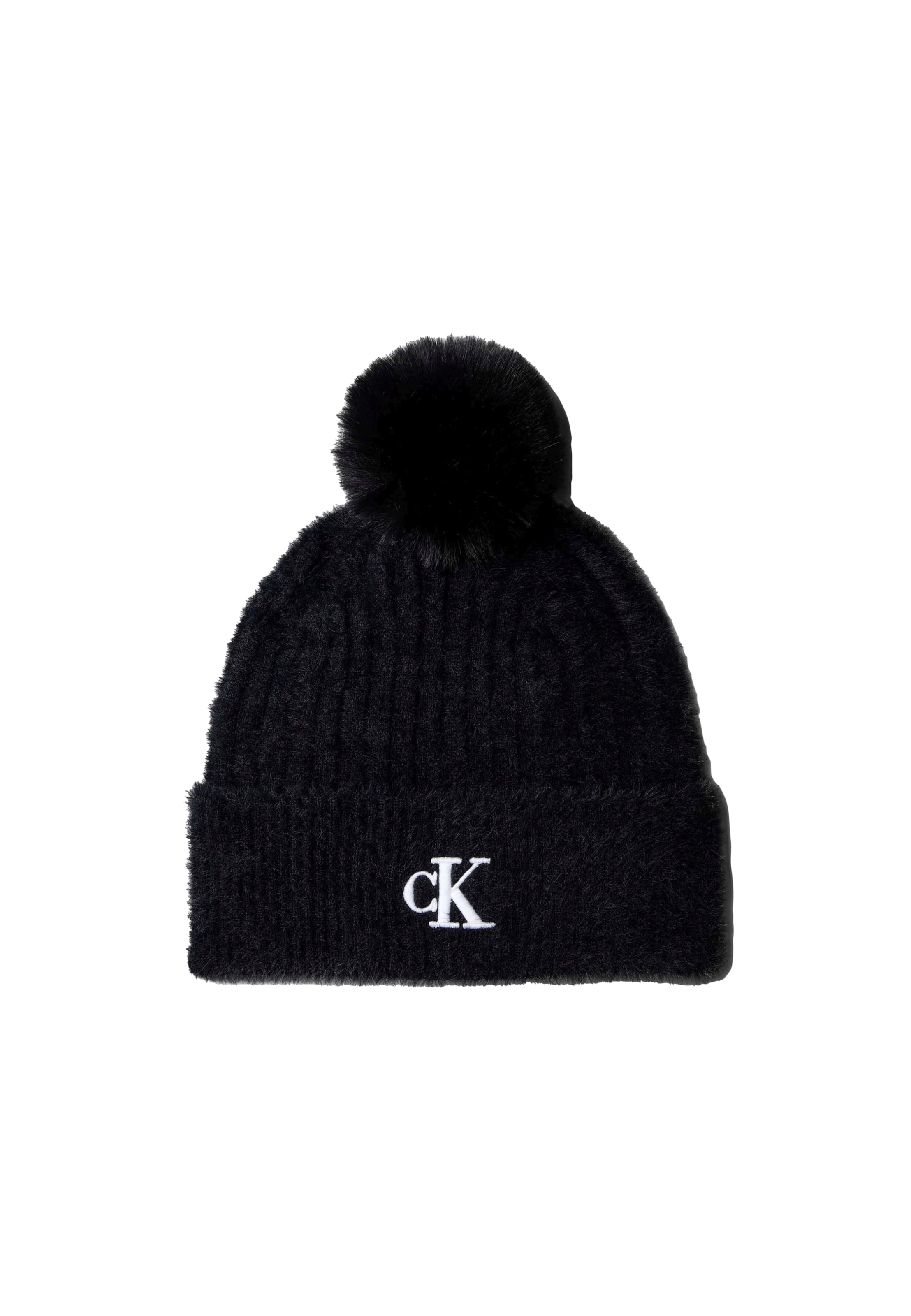Căciulă de la Calvin Klein pe negru: față